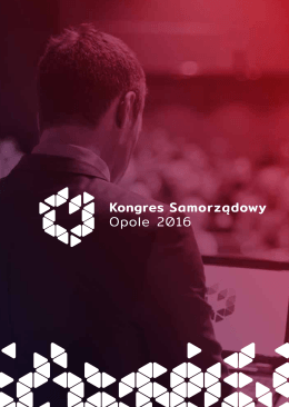 Kongres Samorządowy Opole 2016_Folder