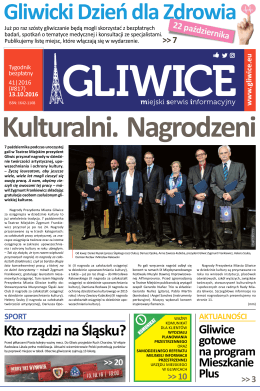 Miejski Serwis Informacyjny – Gliwice nr 41/2016