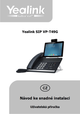 Yealink SIP VP-T49G