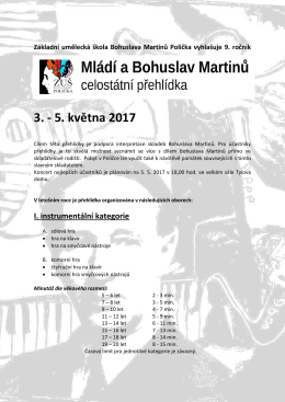 Propozice MBM 2017 - ZUŠ Bohuslava Martinů Polička
