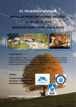 Pozvánka - Společnost horské medicíny