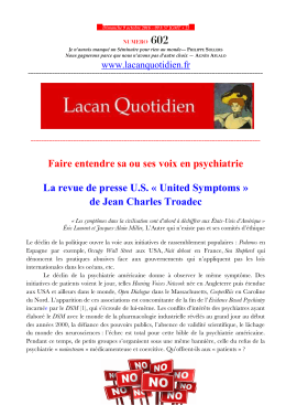 LQ 602 - Lacan Quotidien