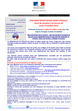 CP2_vigilance rouge_point situation 16h_131016