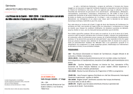 La Prison de la Santé – 1861-2016 - L`architecture carcérale