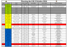 Planning WE 2016.10.08-09