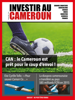 CAN : le Cameroun est prêt pour le coup d`envoi