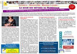 Newsletter - Mission Locale de Colombes