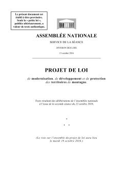 projet de loi - Assemblée nationale