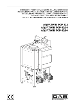 aquatwin top 132 aquatwin top 40/50 aquatwin top 40/80