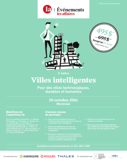 Villes intelligentes