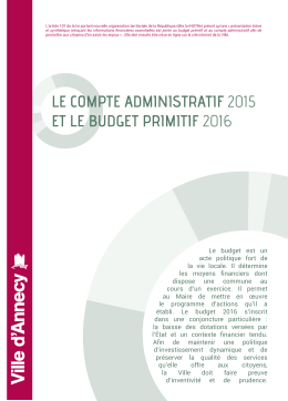 document présentation budget 2016