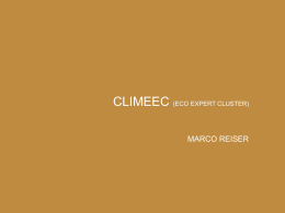 CLIMEEC (ECO EXPERT CLUSTER)