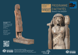 programme d`activités - Musée départemental