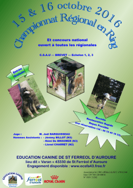 Voir - Sports Canins