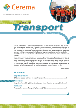 Revue Transport n°8