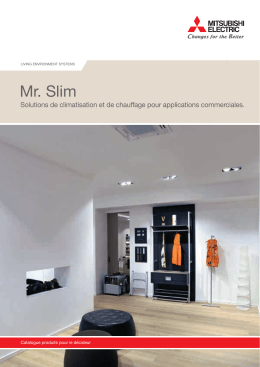Brochure Mr. Slim - Mitsubishi Electric