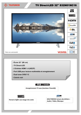 TV Direct-LED 32`` S32N01NC16