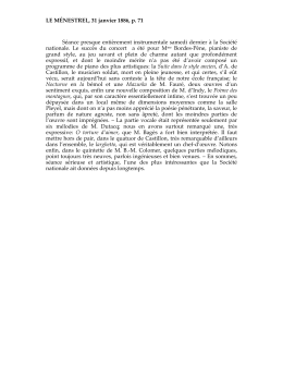 LE MÉNESTREL, 31 janvier 1886, p. 71 Séance presque