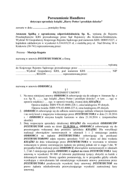 Porozumienie Handlowe