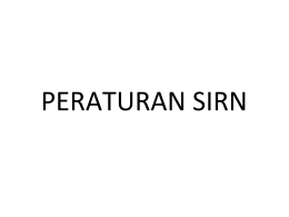 Penerbitan Surat Izin Penghunian (SIP) Rumah Negara Golongan III
