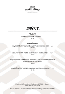 poledni menu