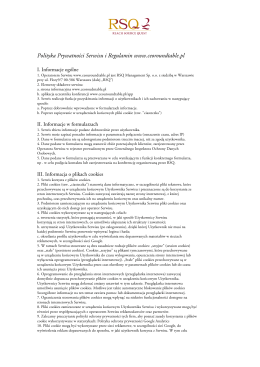 Polityce prywatności