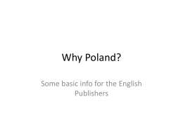 Why Poland? - London Book Fair