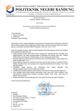 POLITEKNIK NEGERI BANDUNG