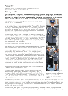Policja 997 Robi to, co lubi