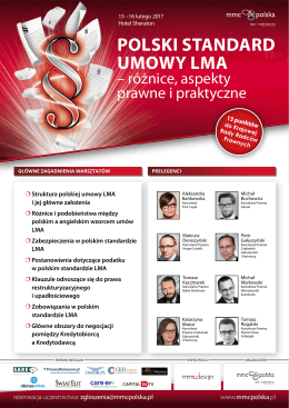 polski standard umowy lma