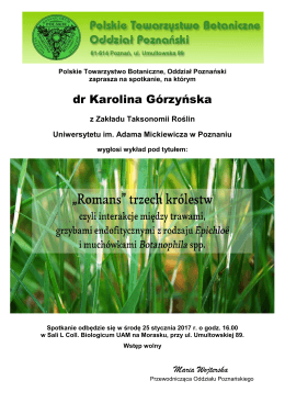 Polskie Towarzystwo Botaniczne, Oddział Poznański
