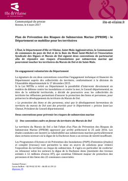 CP PPRSM Département 35 - Département d`Ille-et