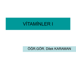 YBH115 Vitaminler-I