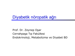 14.00 ZEYNEP OŞAR - Diyabetik nöropatik ağrı