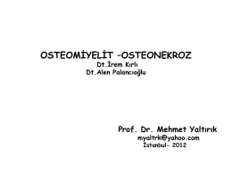 osteomyelit ders