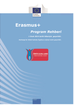 Erasmus+ Program Rehberi (TR)