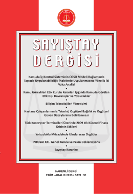 SA YIŞT A Y DER GİSİ