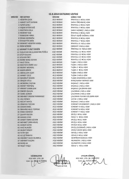 15.9.2014 katılımcı listesi