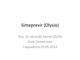 Simeprevir (Olysio)