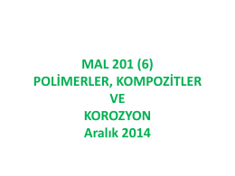 MAL201 Polimer-Kompozit