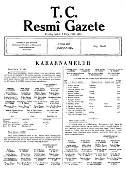 T.C. Resmî Gazete
