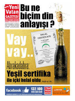 haber - Yeni Vatan Gazetesi Online