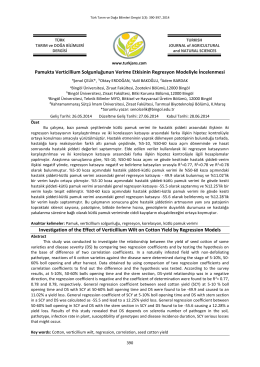 Full Article (PDF)... - Turkish Journal of Agricultural and Natural