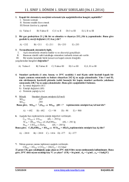 İndir (PDF, 513KB) - Kimya Ders Notları