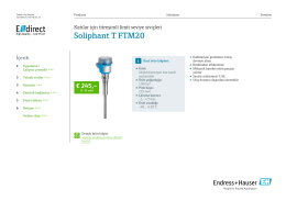 Soliphant T FTM20 (PDF 2,41 MB) - E-direct