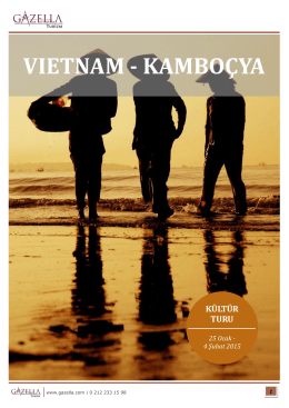 VIETNAM - KAMBOÇYA
