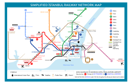SIMPLIFIED İSTANBUL RAILWAY NETWORK MAP