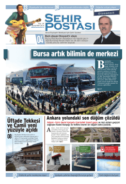Yayını Görüntüle - bursa büyükşehir belediyesi yayınları