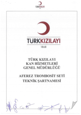 Teknik Şartname