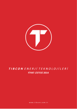 tıbcon kondansatör 2014
